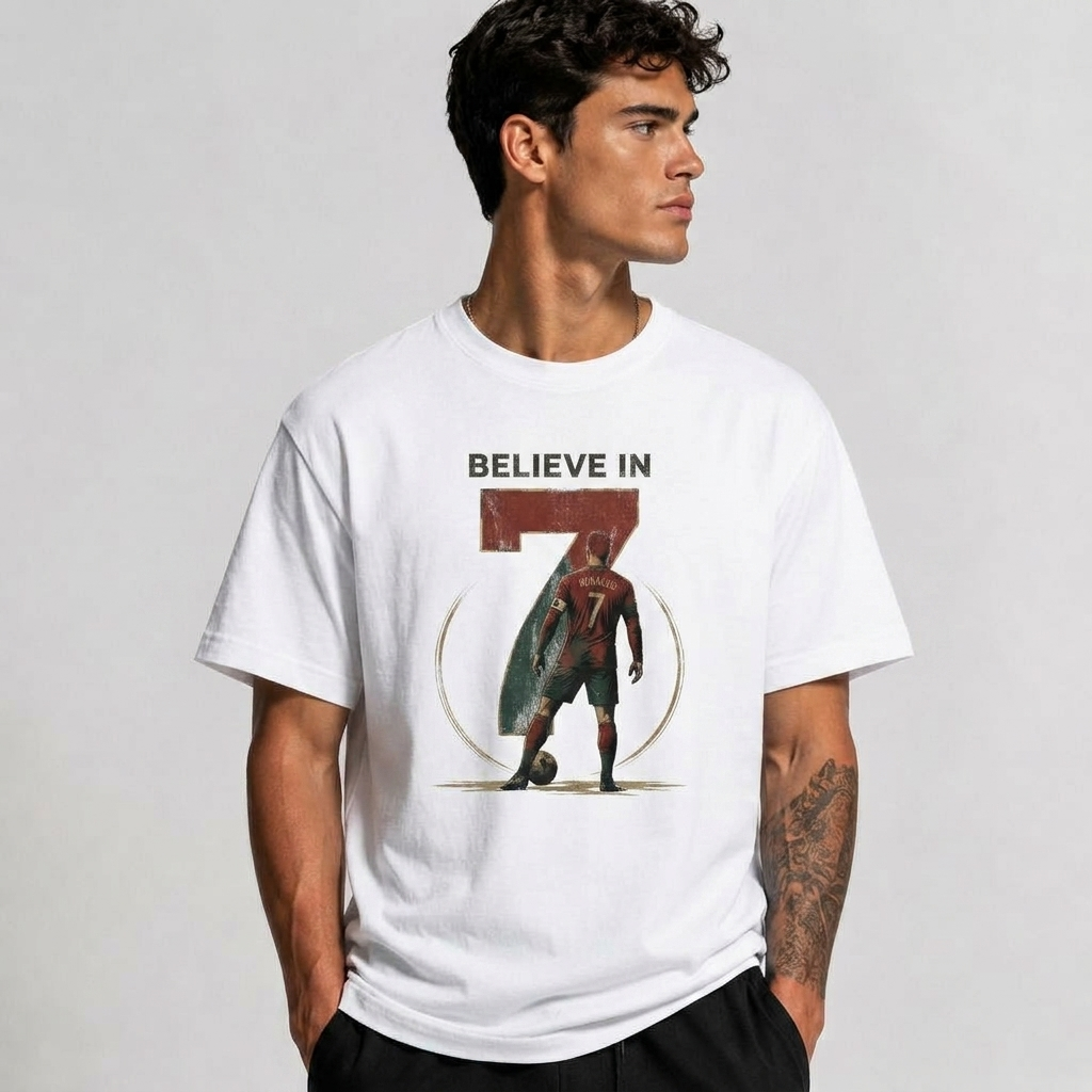 Cristiano Ronaldo Pure Cotton Unisex T-Shirt – Limited-Time Offer