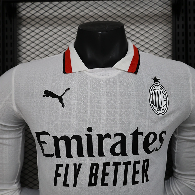 PLAYER 2024-25 AC Milan Away Long sleeve Football jersey