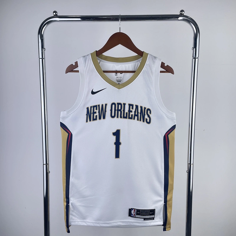 2023 NBA New Orleans Pelicans 1 WILLIAMSON Basketball Jersey