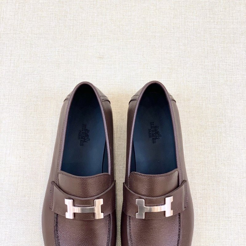 HERMES PARIS LOAFER BROWN