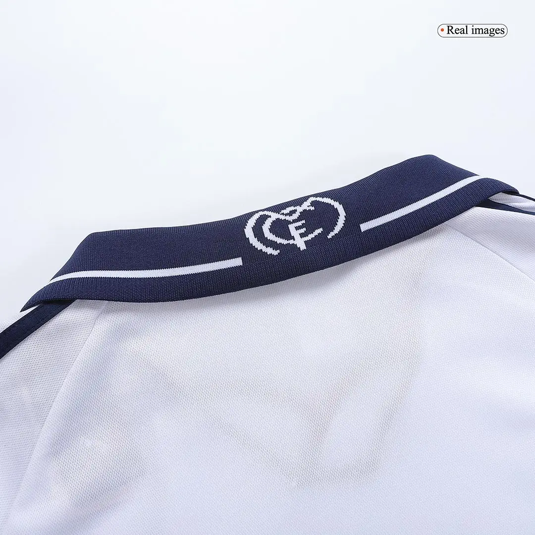 Figo #10 Real Madrid 2000/01 Home Retro Football Jersey