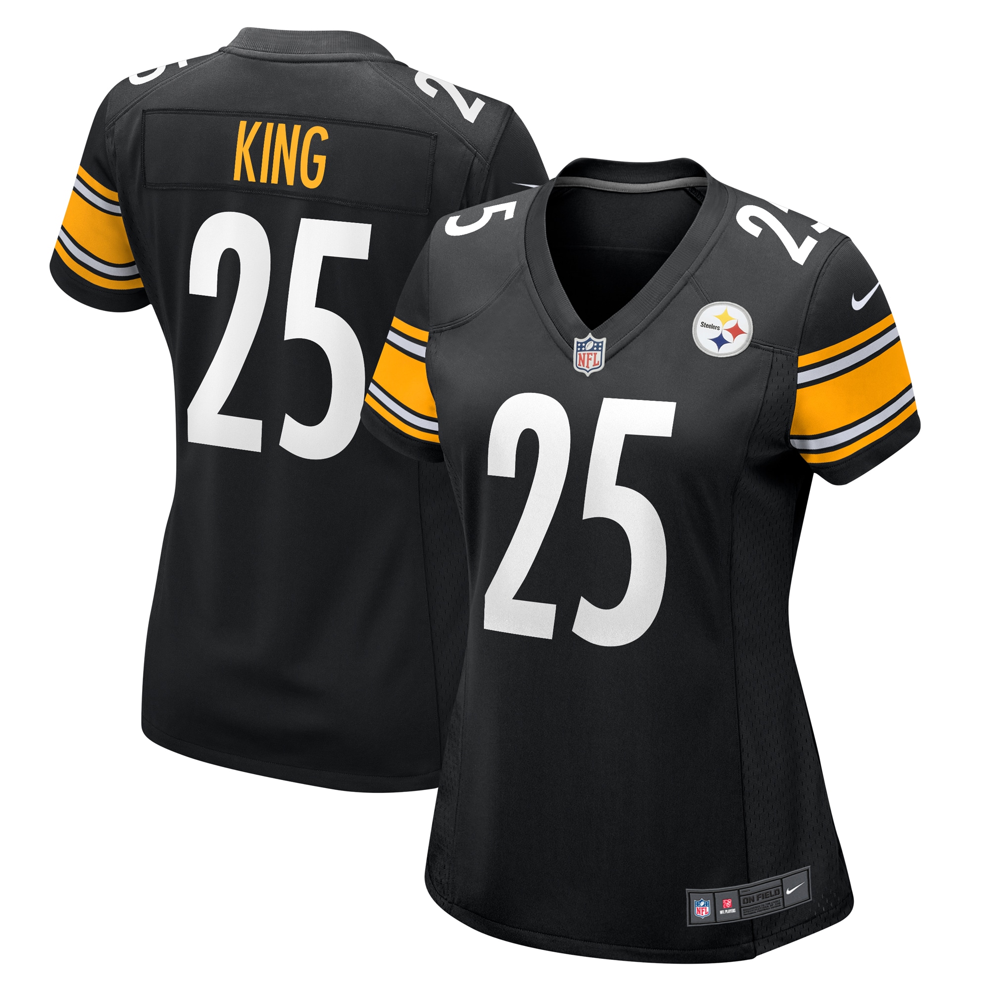 Desmond King Pittsburgh Steelers Nike Women's  Game Jersey -  Black