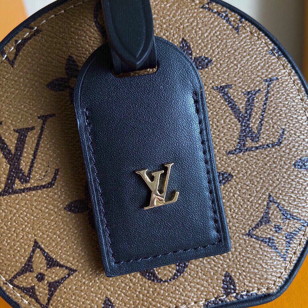 Louis Vuitton Mini Boite Chapeau Monogram Reverse – Women – Small Leather Goods 13cm