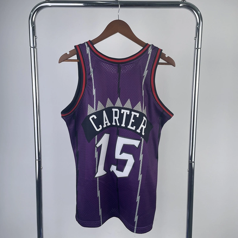 1998-99 NBA Toronto Raptors 15 CARTER  Basketball jersey