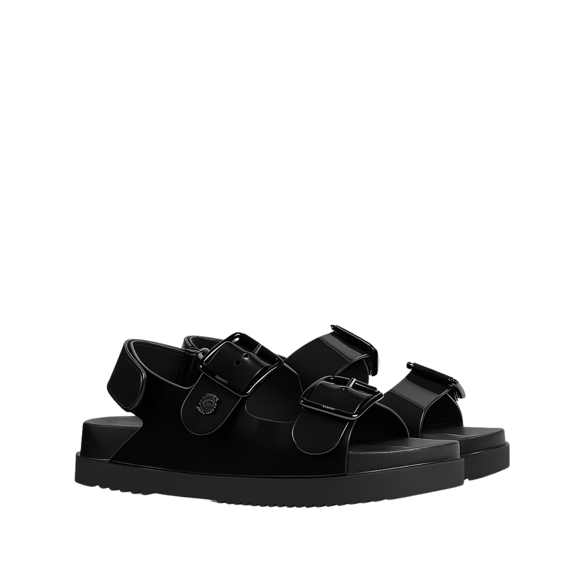 Gucci Women?S Sandal With Mini Double G ?Black 660243 J8700 1000