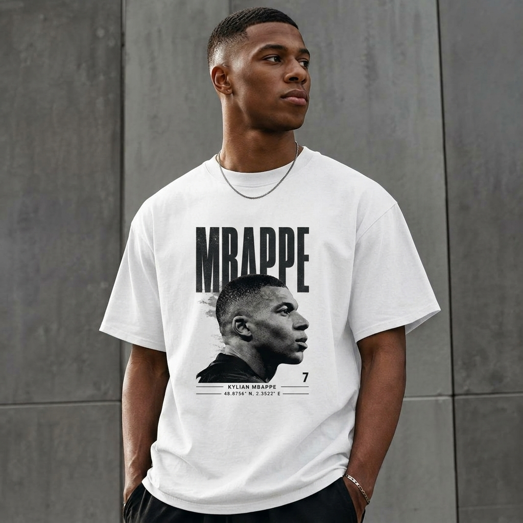 Kylian Mbappé Unisex T-Shirt – Limited-Time Offer – Hot Seller