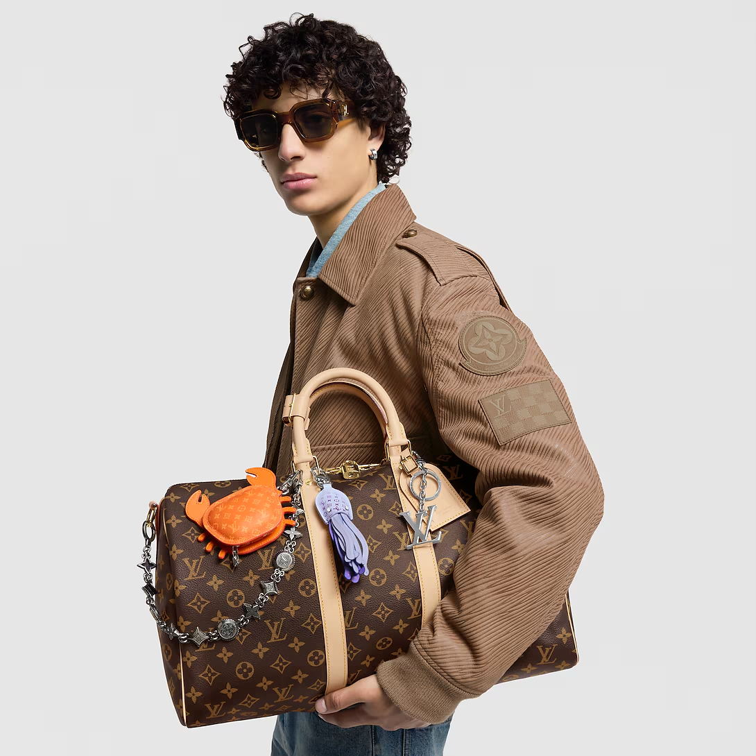 Louis Vuitton Monogram Keepall Bandouliere 45Cm M41418