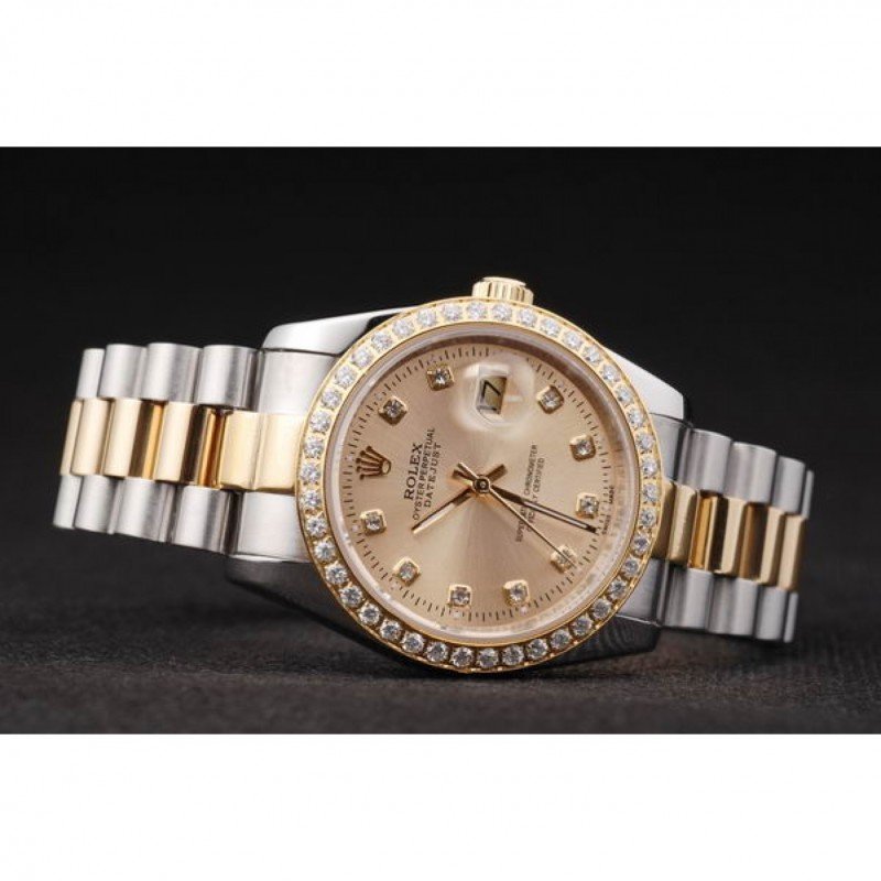 Rolex Datejust 36mm Gold Dial SRL40