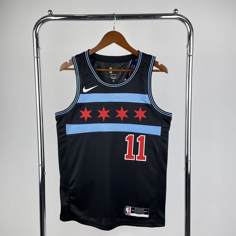 2019 NBA Chicago Bulls (11 DEROZAN) Basketball Jersey