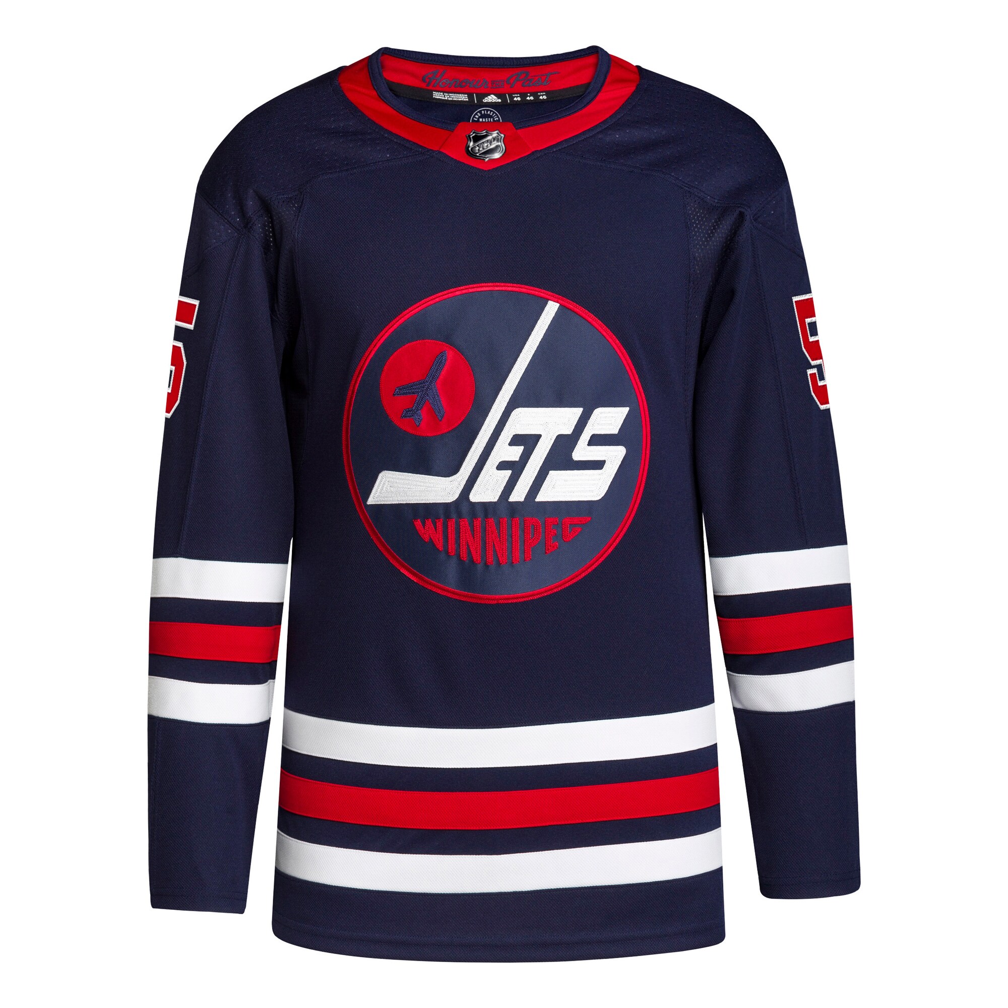 Mark Scheifele Winnipeg Jets adidas Alternate Primegreen Authentic Player Jersey – Navy