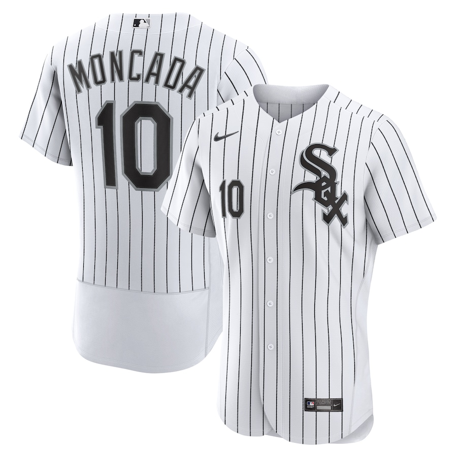 Yoan Moncada Chicago White Sox Home Player Jersey White