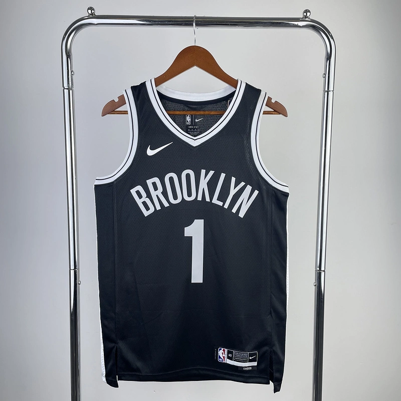 2023 NBA Brooklyn Nets (1 BRIDGES) Basketball Jersey