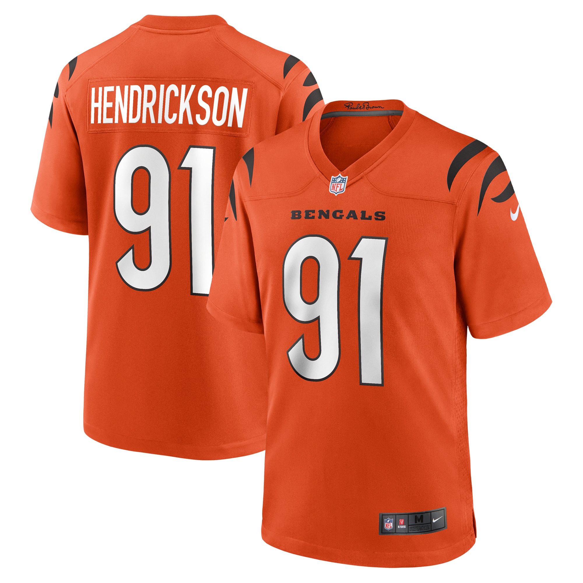 Nike Men's Cincinnati Bengals Trey Hendrickson Game Alternate Jersey