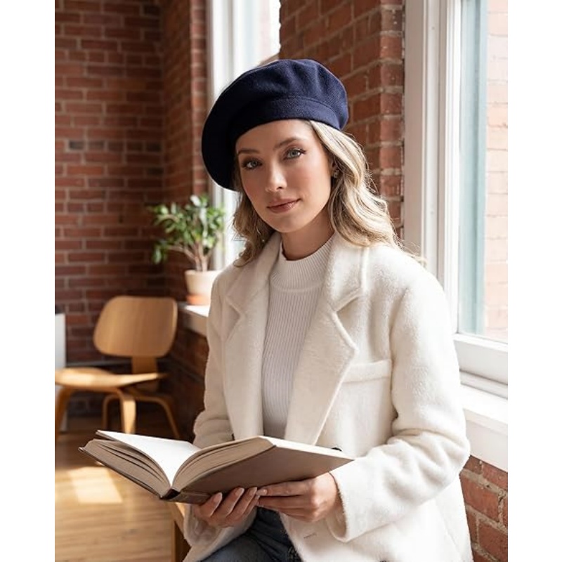 Cashmere Knitted Women Beret