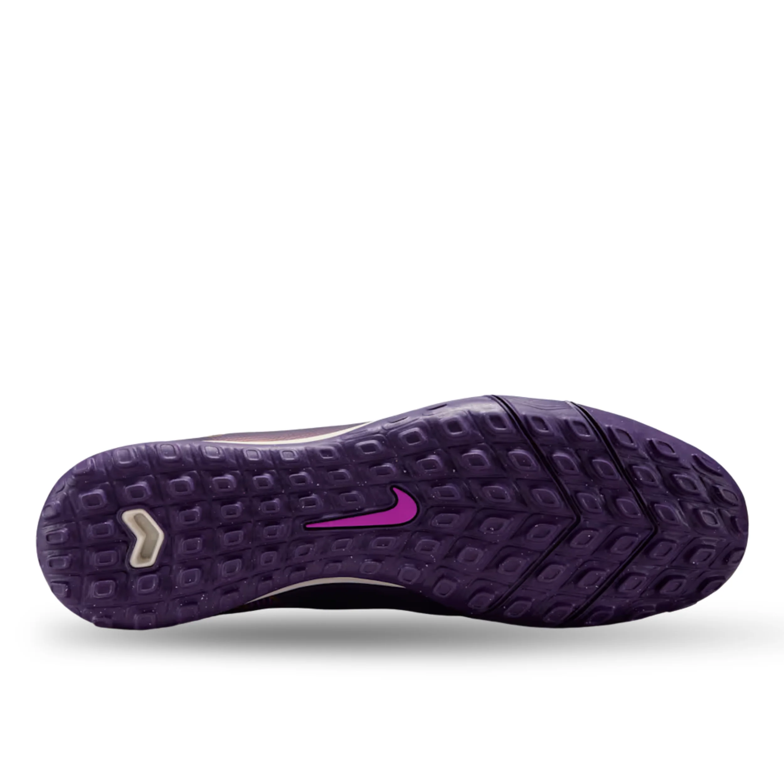 Nike Zoom Superfly 10 Academy KM Kylian Mbappe Turf TF Soccer Shoes (Grand Purple/Pale Ivory)