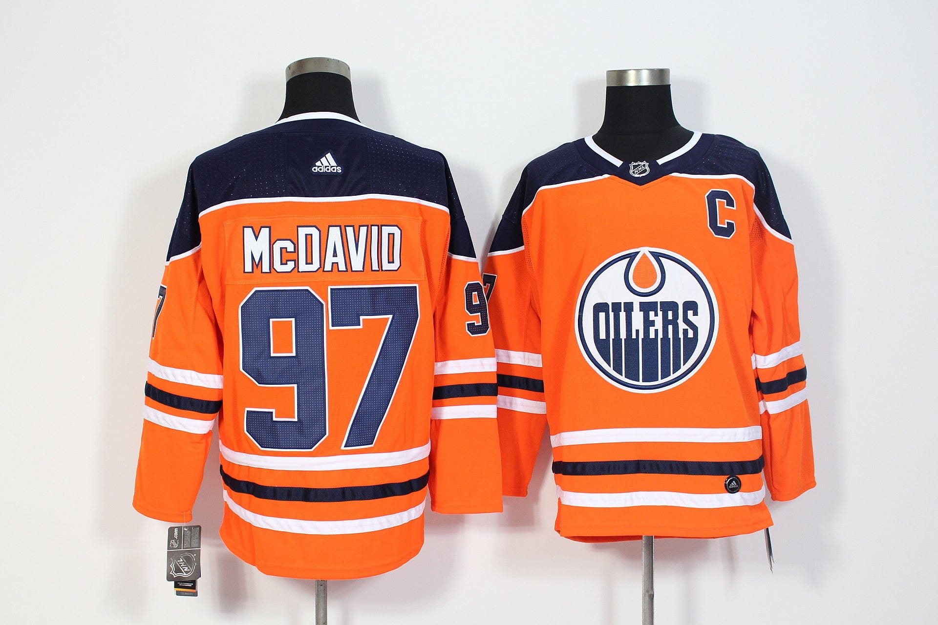 NHL  Edmonton Oilers  McDAVID # 97 Jersey