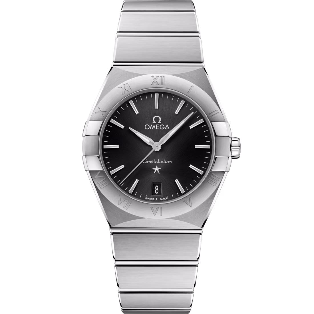 Omega Constellation 36mm Black Dial Stainless Steel Bracelet 131.10.36.60.01.001