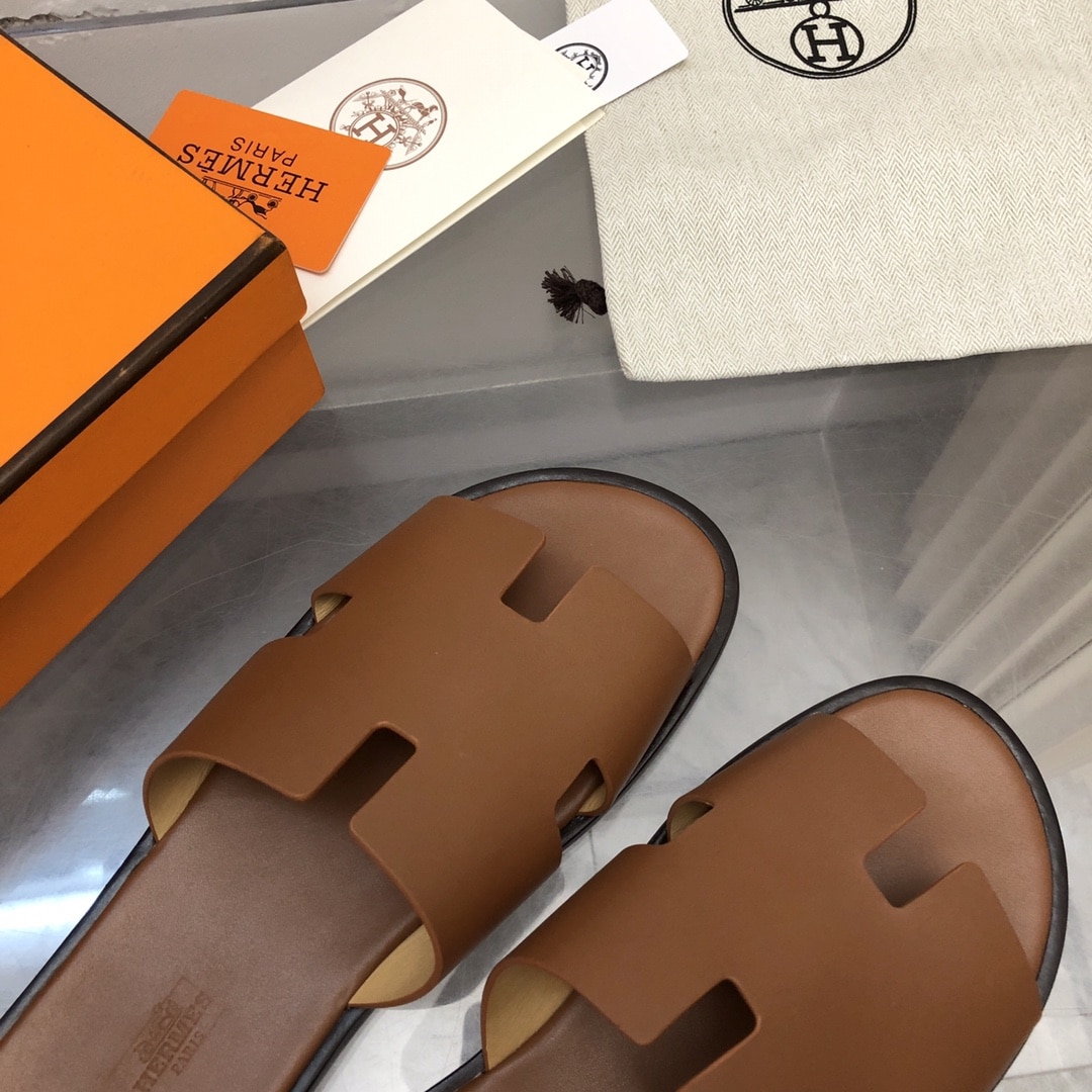 Hermes Izmir Sandal Brown H041141Zh03410