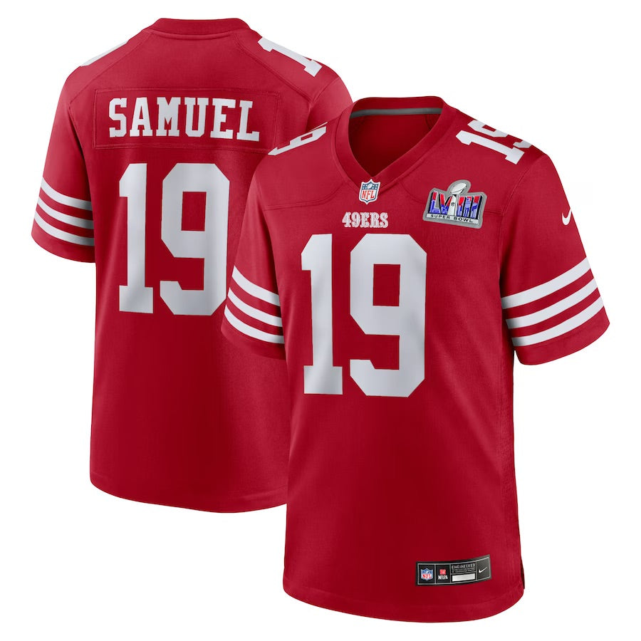 Deebo Samuel San Francisco 49ers Super Bowl 2024 Jersey