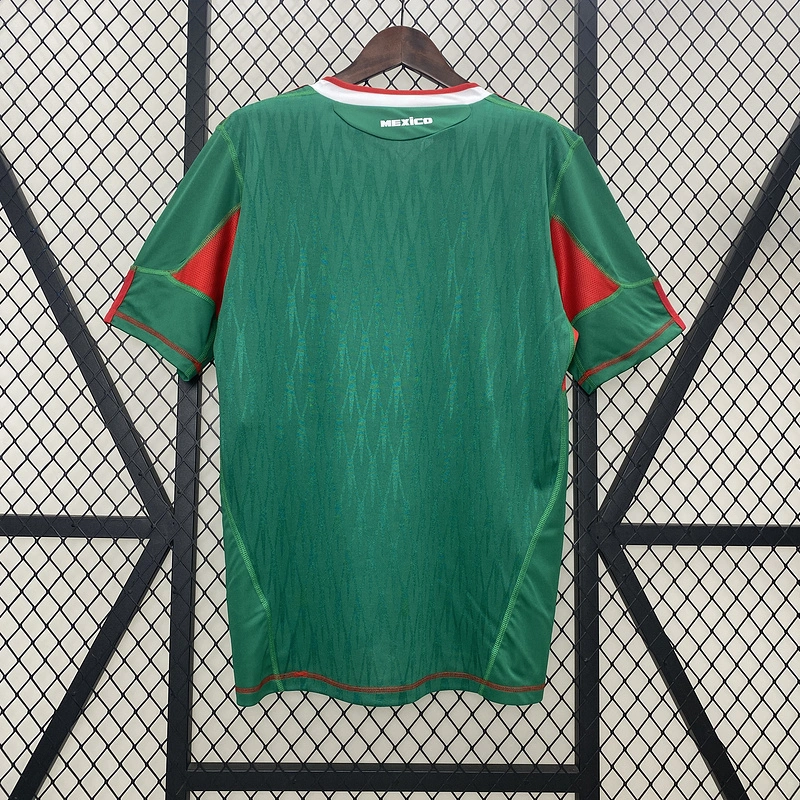 retro 2010 Mexico home football jersey retro