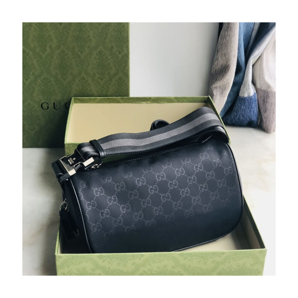 Gucci GG Guccissima Nylon Waist Crossbody Bag