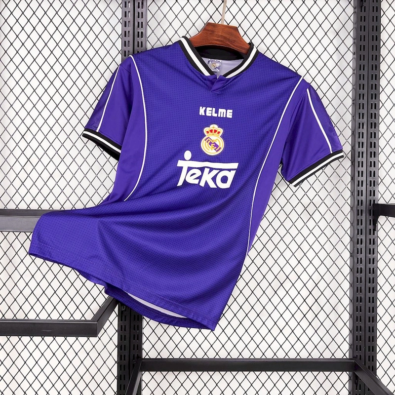 Retro 1997-98 Real Madrid away Football jersey retro