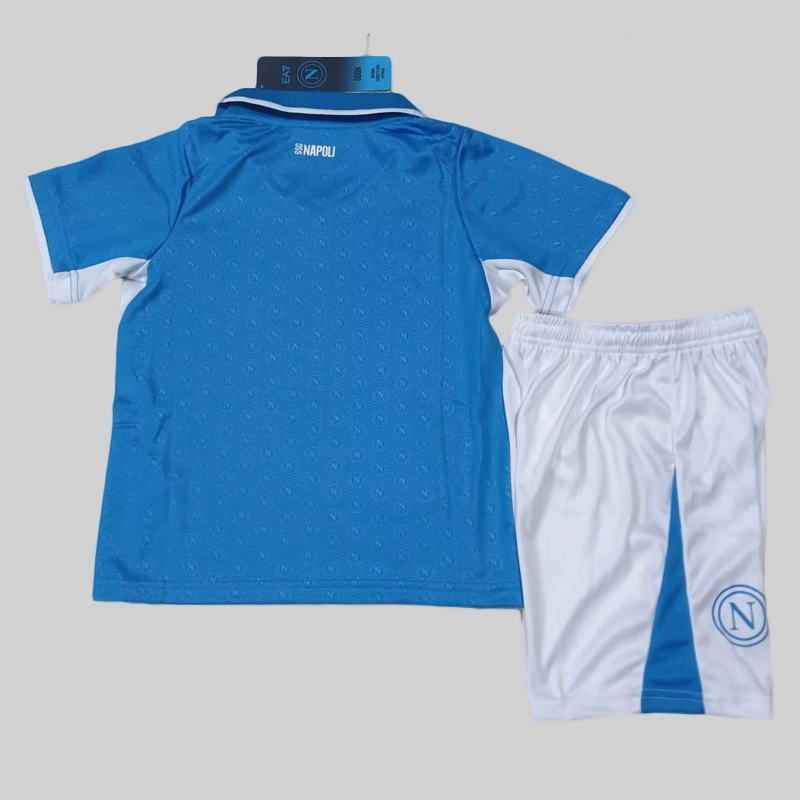 2024-25 Napoli home Kids Kit jersey