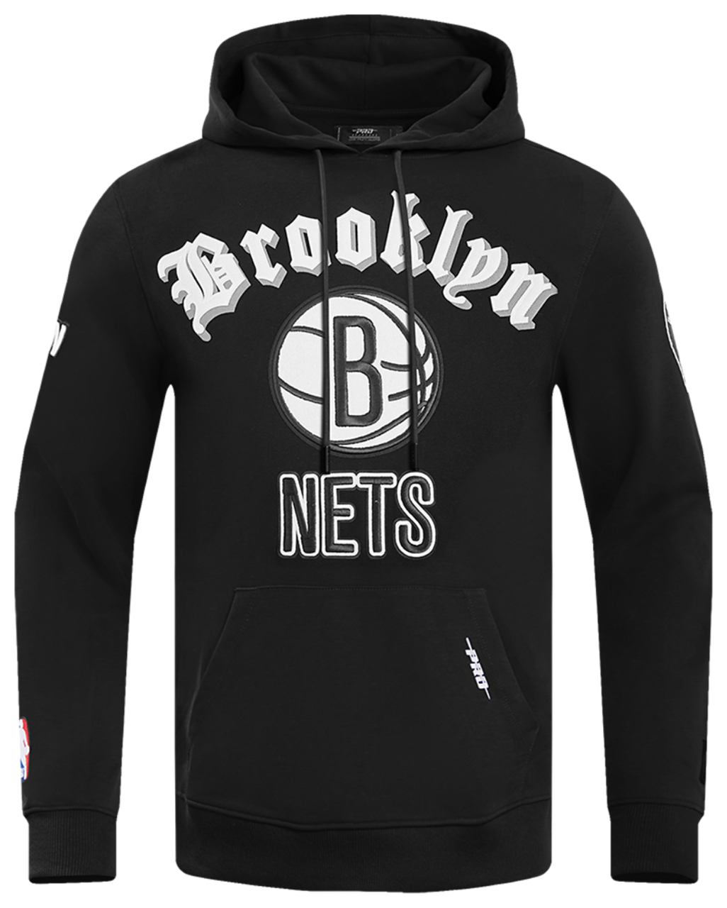 Pro Standard NETS OLD ENGLISH FLC PO HOODIE
