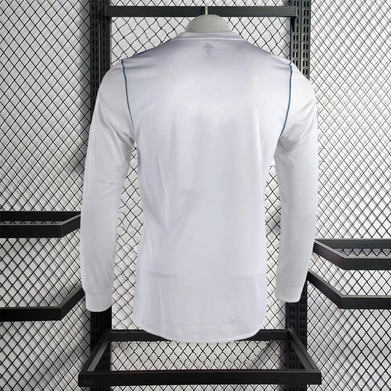 Retro Player 2017-18 Real Madrid Home Long Sleeve Football jersey retro