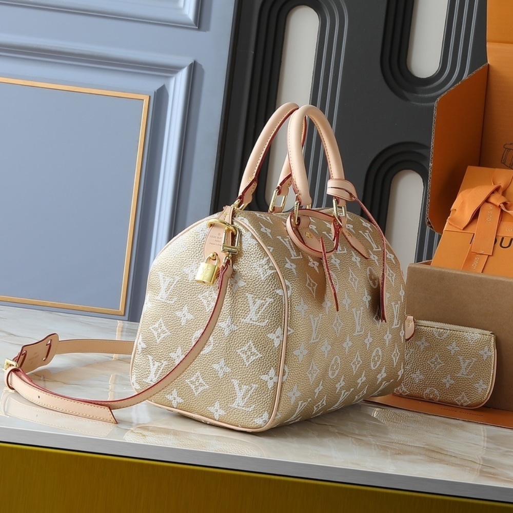 Louis Vuitton Speedy P9 Bandoulière 30 Kinsugi Gold 30Cm M15283