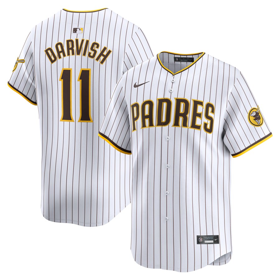 Yu Darvish San Diego Padres Home Limited Player Jersey White