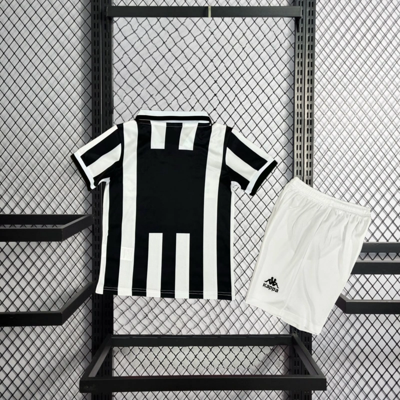 Retro KIDS 1995-97 KIDS Juventus Home Del Piero Lombardo Vialli Conte Di Livio ZIDANE Football jersey retro