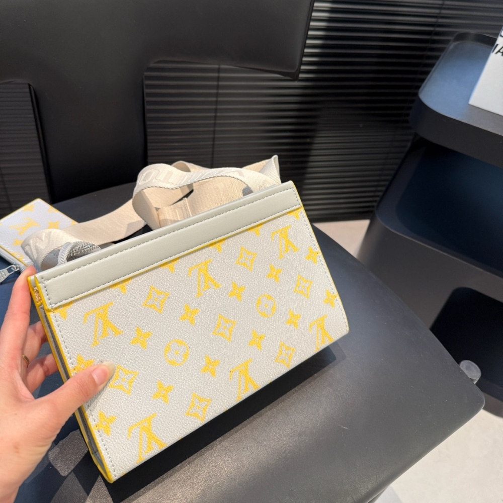 Louis Vuitton Gaston Wearable Wallet Monogram Yellow 22cm M14690