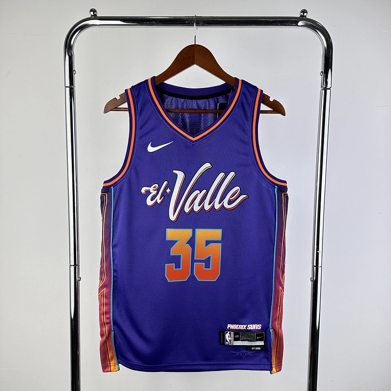 2024 NBA Phoenix Suns 35 DURANT Basketball Jersey