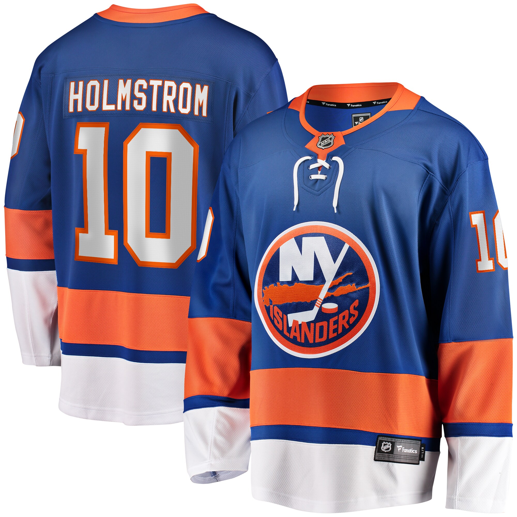 Simon Holmstrom New York Islanders Fanatics Home Premier Breakaway Player Jersey – Blue