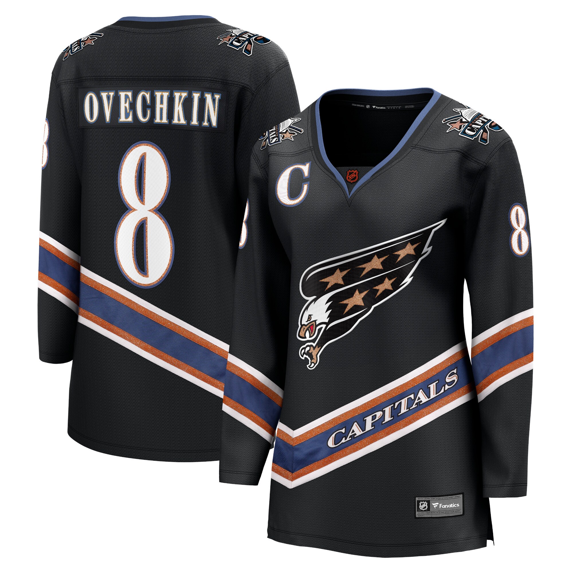 Alexander Ovechkin Washington Capitals Fanatics Women’s Special Edition 2.0 Breakaway Player Jersey – Black