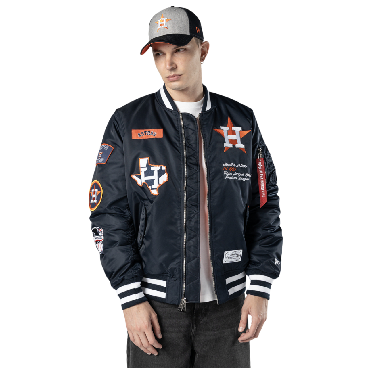 New Era Astros Alpha Jacket