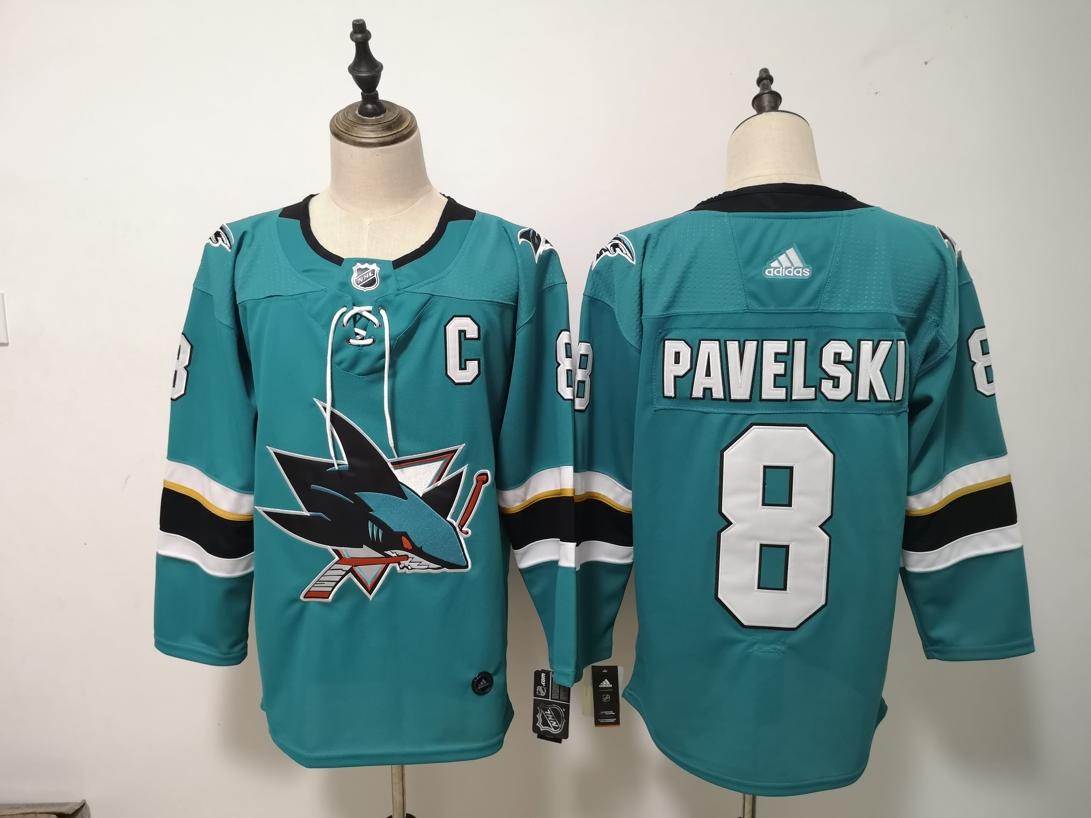 NHL San Jose Sharks PAVELSK # 8 Jersey