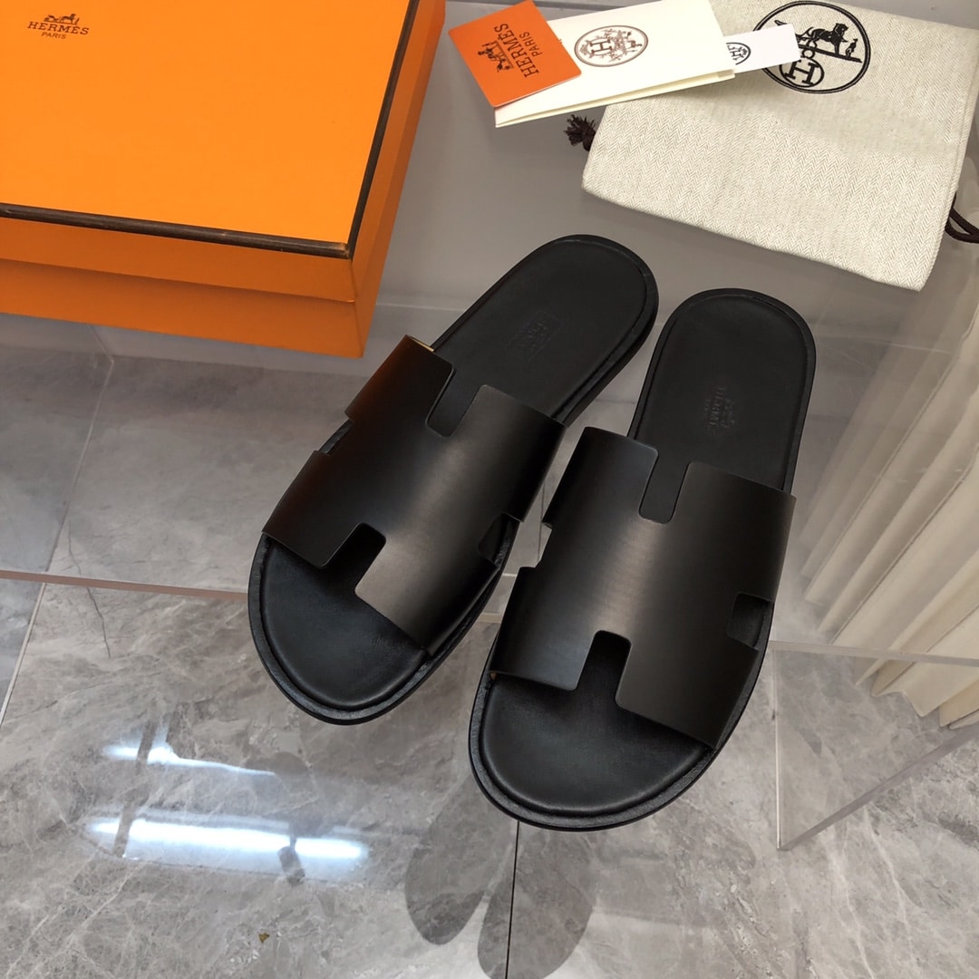 Hermes Izmir Sandal Black H041141Zh01390