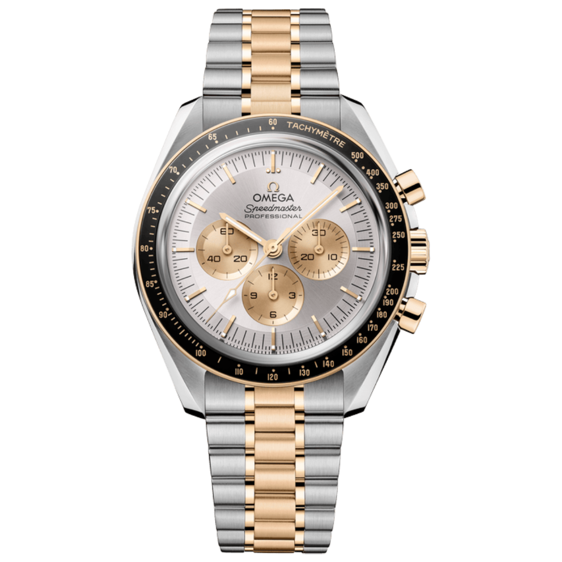 Omega Speedmaster Professional Moonwatch 42mm, Moonshine Gold case with gold-tone steel bracelet