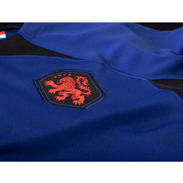 Nike Netherlands Virgil Van Dijk Away Jersey 22/23 (Deep Royal/Habanero Red)