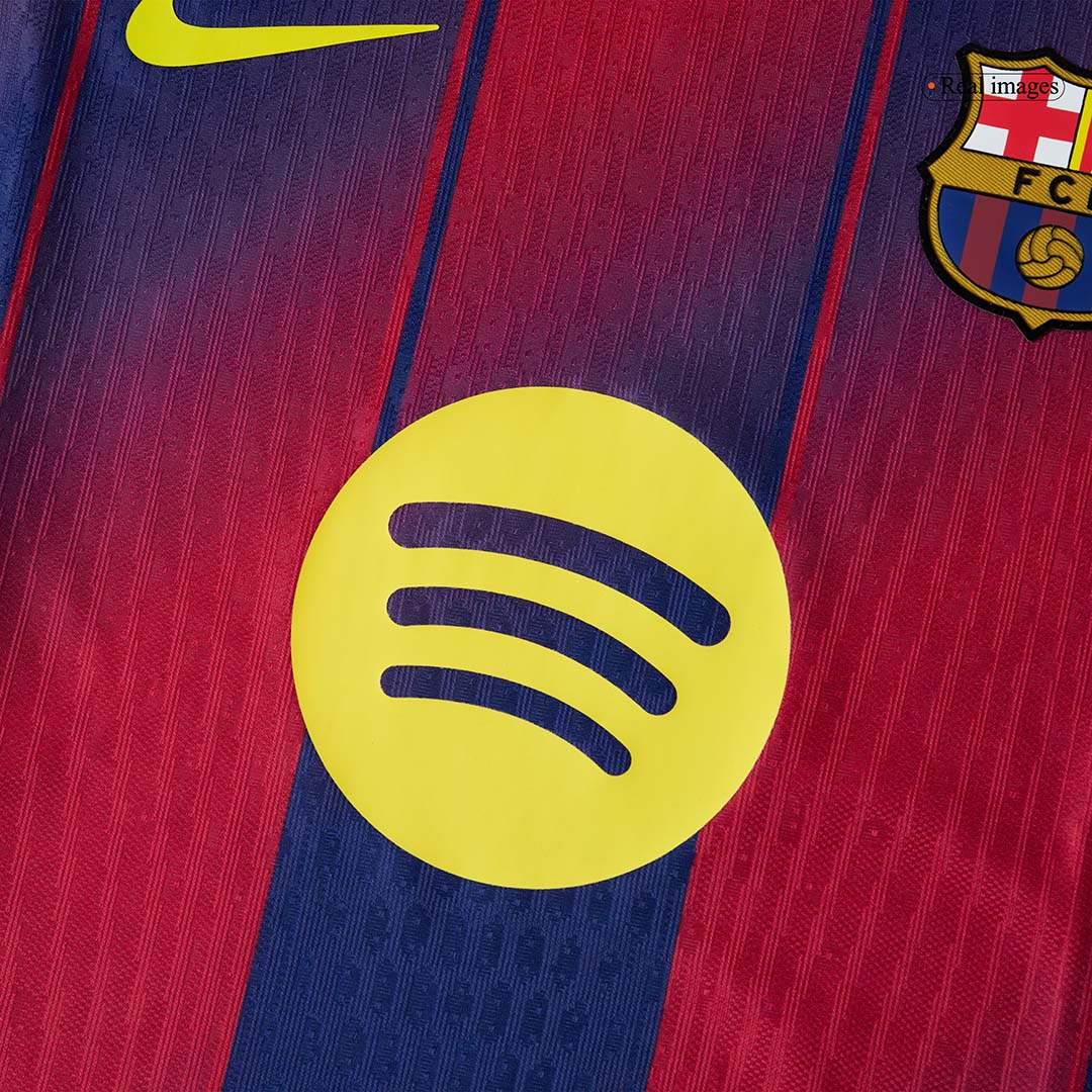 Barcelona Home Player Version Soccer Jersey 2025/26