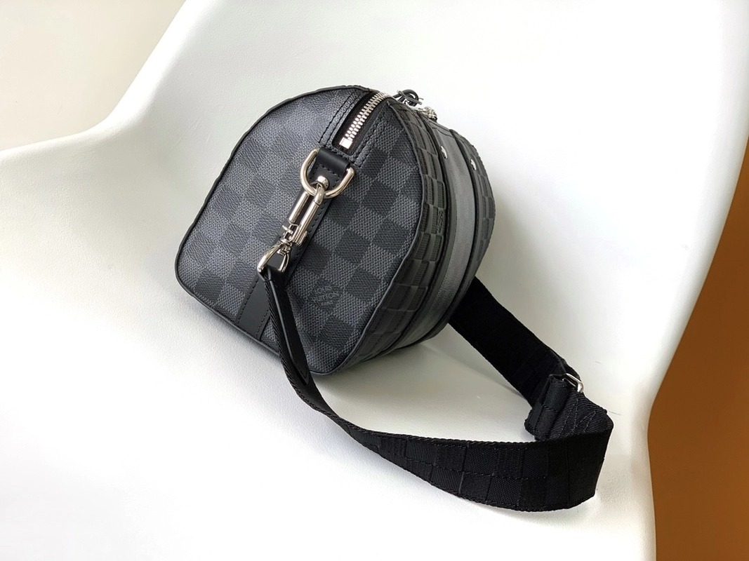 Louis Vuitton Keepall 50 Black Graphite N40443