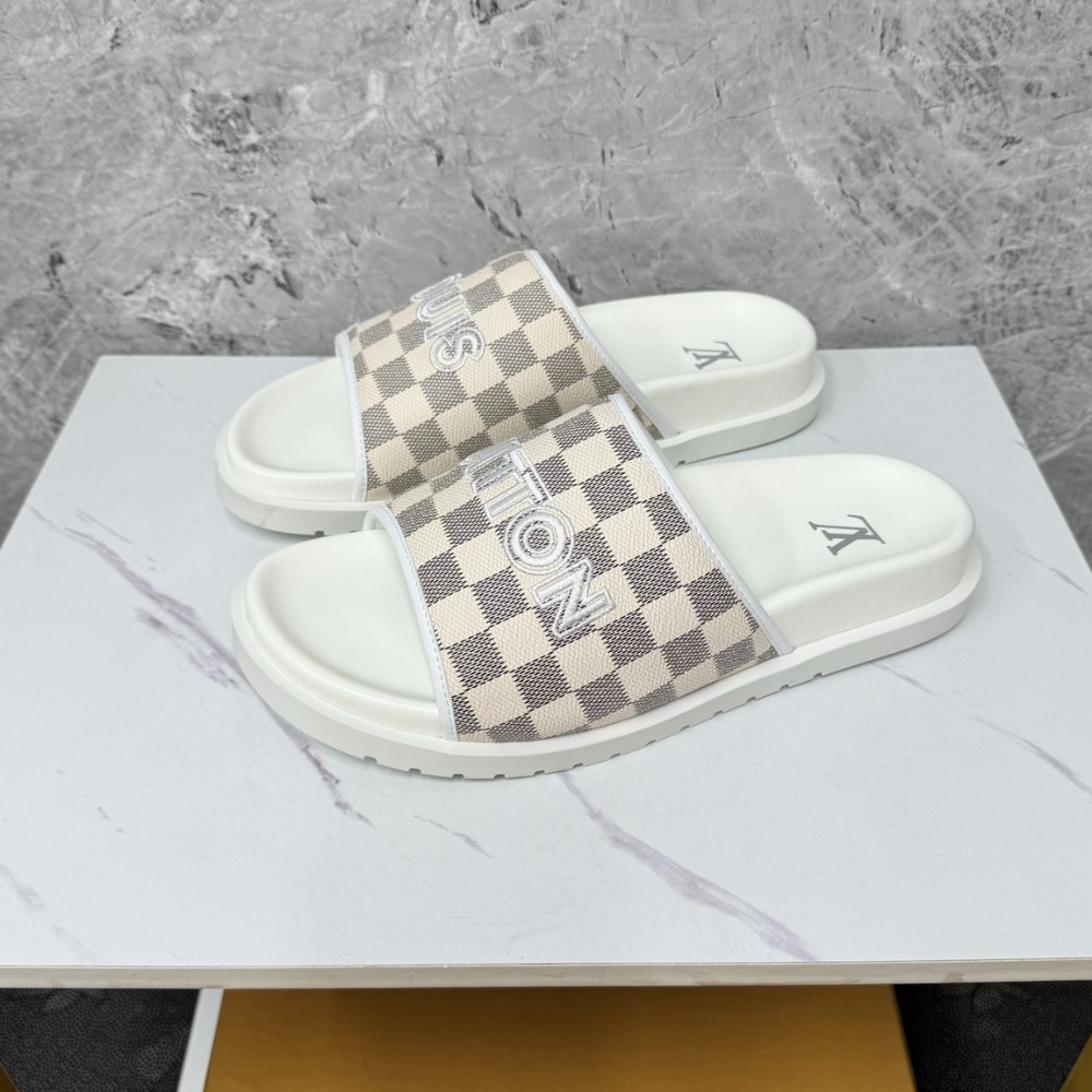Louis Vuitton Miami Mule White