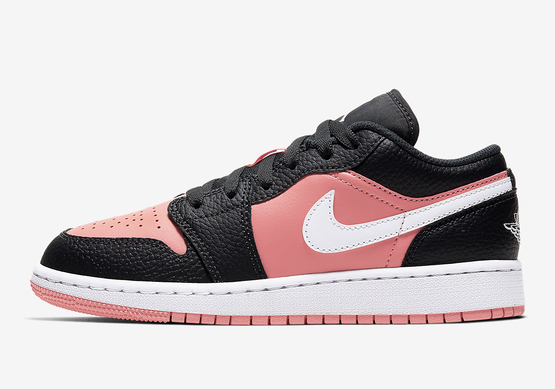 Air Jordan 1 Low GS Pink Quartz 554723-016