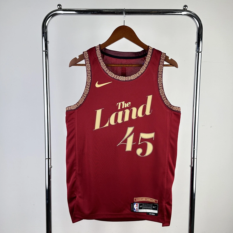 2024 NBA Cleveland Cavaliers (45 MITCHELL) Basketball Jersey