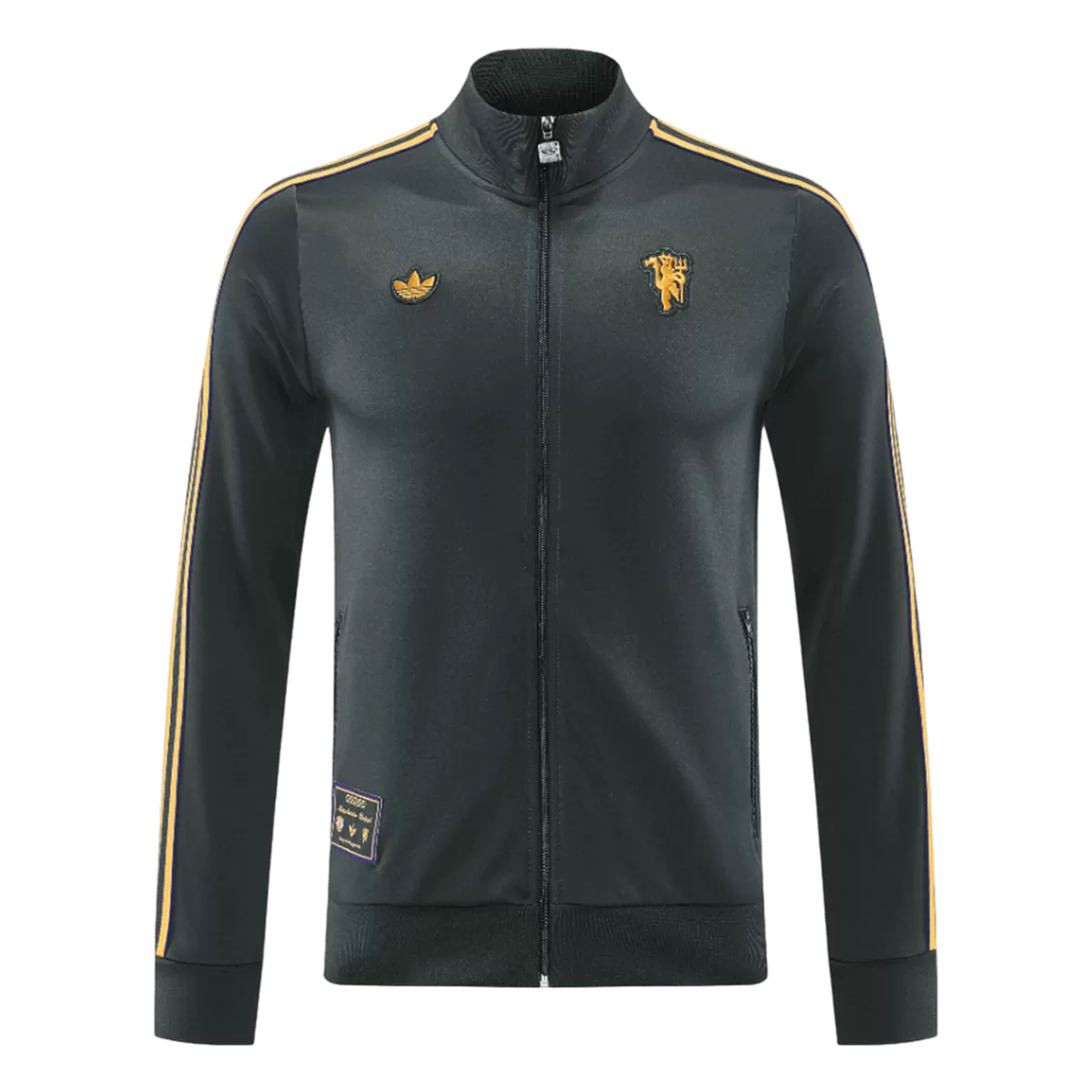 Manchester United Anthem Jacket Black 2025/26