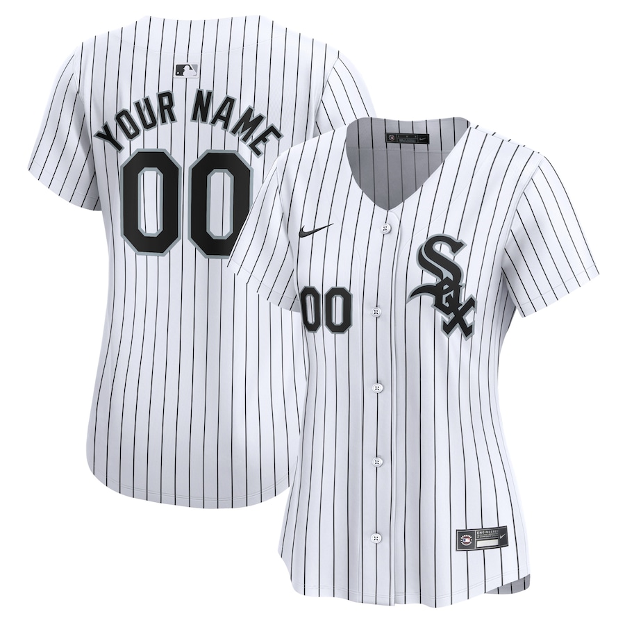 Chicago White Sox Women's Home Limited Custom Jersey White