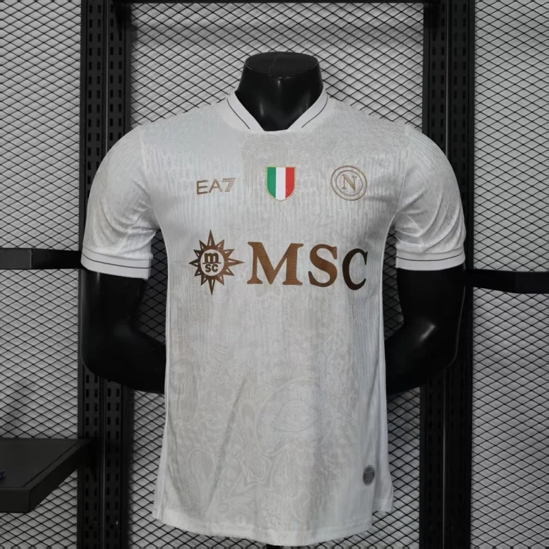 2025/2026 Serie A SSC Napoli Team Away Football Jersey Player Version