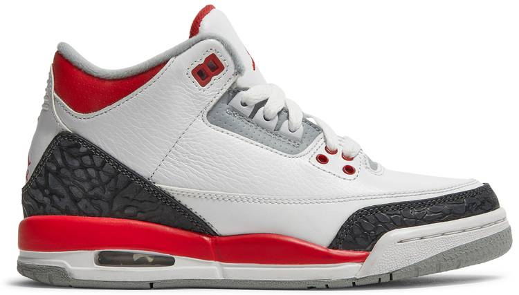 Air Jordan 3 Retro GS Fire Red 2013 398614-120